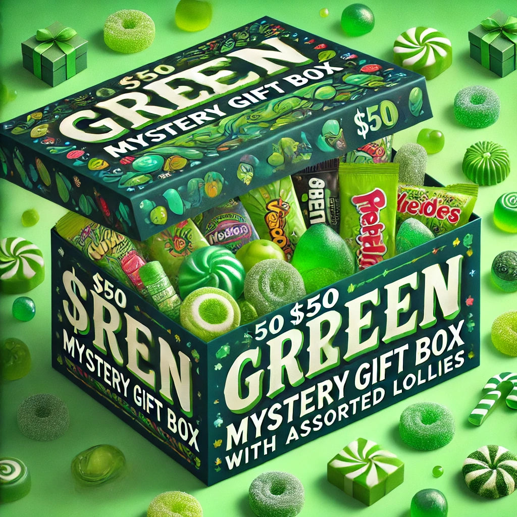$50 Green Colour Mystery Gift Box