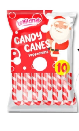 Christmas Mini Candy Canes 30 Pack