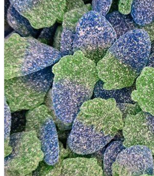 UK Fizzy Blue Raspberries 200g