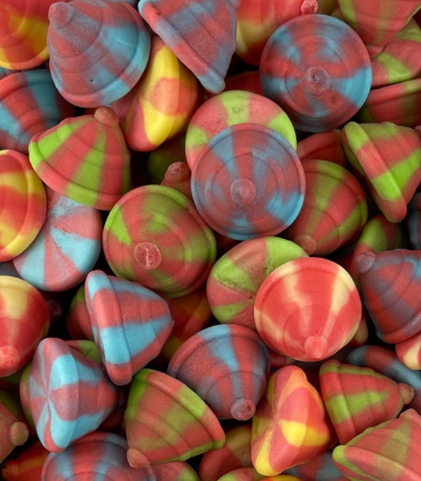 Damel Spinning Tops (approx 150g)