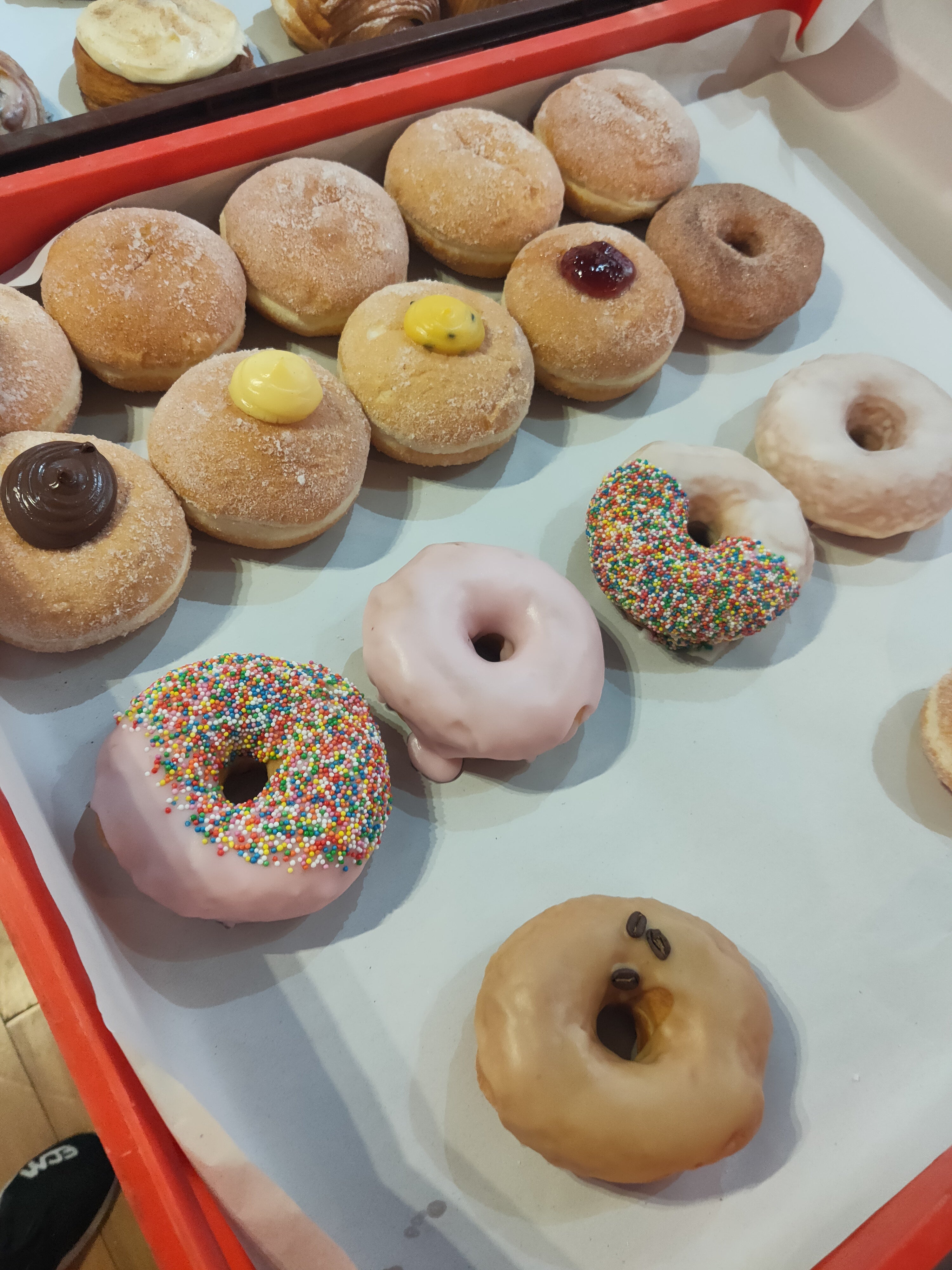 15 Large Mixed Filled Donuts