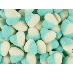 Sour Hearts Blue 1kg Bag