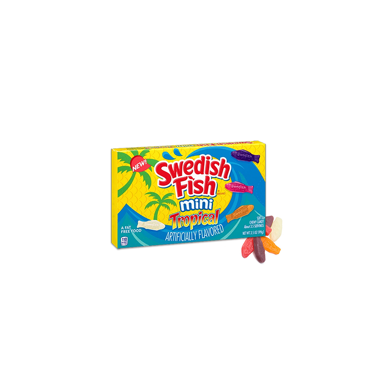 Swedish Fish Mini Tropical Video Box